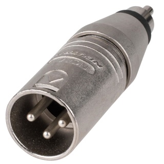 Adaptor XLR 3 Pini Tata - RCA Tata Neutrik NA2MPMM