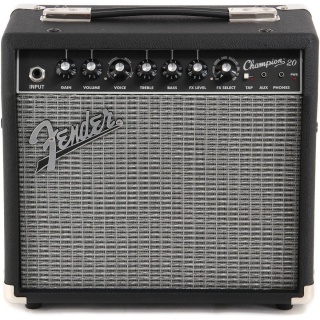 Amplificator Chitară Fender Champion 20 – 20W, Difuzor 8", Efecte Integrate