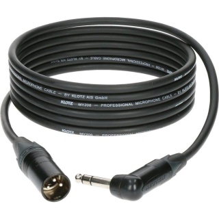 Cablu de Semnal Balansat Klotz MY206SW - Neutrik XLR Tata - Jack la 90°