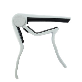 Capodastru chitară acustică Alice A007D-WH – capo metalic pentru chitară