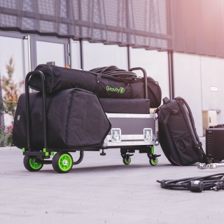 Carucior Gravity CART M 01 B extensibil 150 kg transport echipamente - Img 13
