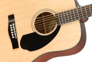 Chitară Acustică Fender CD-60S Dreadnought WN Natural – Molid Masiv, Bracing Scalloped X, Mahon - Img 4