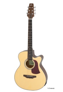 Chitară Electro-acustică Aria AF-10CE N (Gloss Natural)