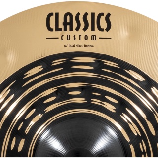 Cinel Hi-Hat Meinl Classics Custom Dual 14" - Img 5