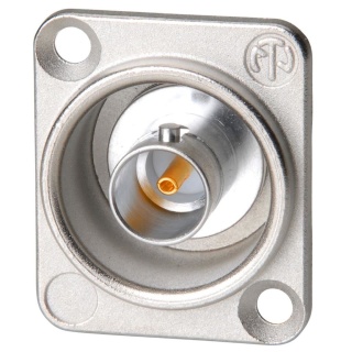 Conector BNC 75 Ω De Panou Neutrik NBB75DSI - Img 1