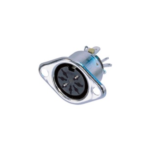Conector DIN Mama de Panou cu 7 Pini Rean NYS326