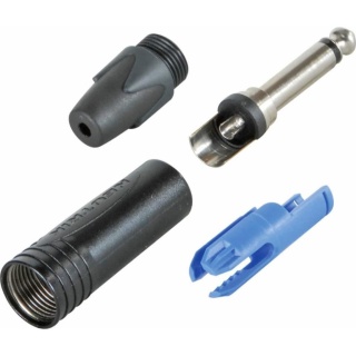 Conector Jack 6.3 mm Neutrik NP2X-BAG mono negru - Img 3