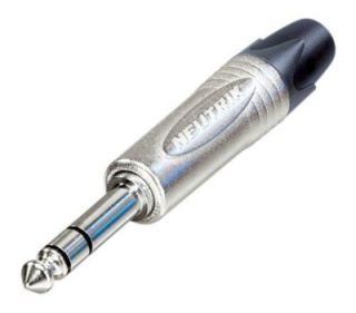 Conector Jack cu 3 Poli 6.3 mm Neutrik NP3X