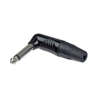 Conector Jack Tata 6.3mm la 90º cu 2 Poli Rean RP2RC-BAG