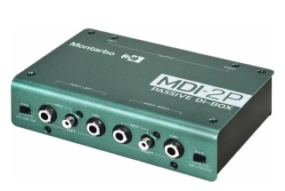 DI Box Pasivă Montarbo MDI-2P – 2 Canale, Jack TRS + RCA, XLR, PAD -20/-30dB, Ground Lift