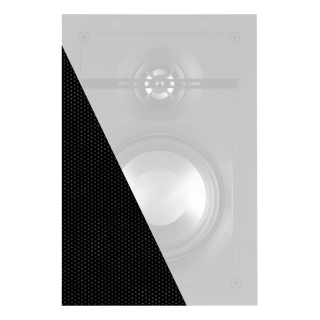 Grilă Frontală Vopsibilă Audac GLM05/P - Pentru MERO5 - SlimLine - Img 2