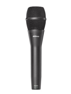Microfon Vocal Condenser Shure KSM9 - Polaritate Comutabilă (Charcoal Grey) - Img 2