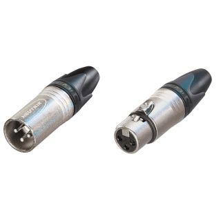 Pereche Conectori XLR Neutrik NC3MXX + NC3FXX