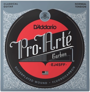 Set Corzi Chitară Clasică D'Addario EJ45FF - Carbon & Dynacore (Normal Tension)