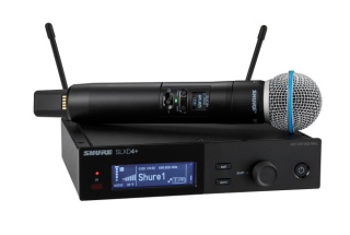 Sistem Wireless Shure SLXD24+/Beta58 G65 – UHF, 24-bit, ShowLink Ease