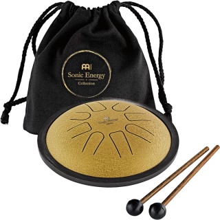 Steel Tongue Drum Meinl Sonic Energy SSTD3G – Small (Gold) - Img 4