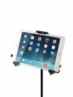 Suport tabletă K&M 19795 – Holder reglabil, montaj pe stativ 3/8″ - Img 2