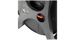 Tambur Cabluri Adam Hall 70225 – Size M, 1.8kg, Plastic Shatter-Proof, Frână de Parcare, Ghid Cablu - Img 5