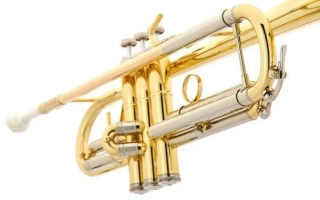 Trompetă Sib B&S Prodige BS210-1-0 – Périnet, Pistoane Monel, Gold Brass - Img 2