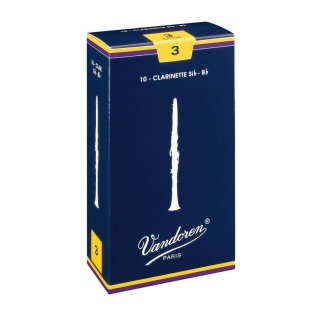 Ancii Vandoren Traditional CR103 – Clarinet Sib, Tăria 3.0, Trestie Naturală