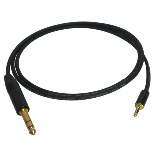 Cablu de Semnal Stereo Klotz MY204 - Neutrik Jack 3,5mm - Jack 6,3mm