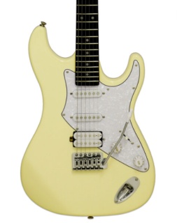 Chitară Electrică Aria Pro II 714-STD VW (Vintage White) - Img 3