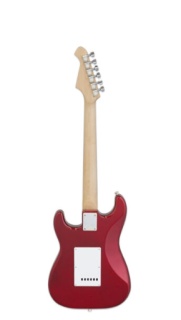 Chitară Electrică Aria Pro II STG-Mini CA (Candy Apple Red) - Model Short Scale - Img 2