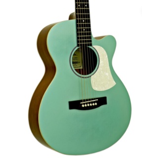 Chitară Electro-Acustică Aria FET-R1 AQMR (Aqua Marine) - Img 2