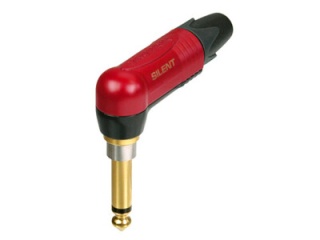 Conector Jack silent Neutrik NP2RX-AU-SILENT unghi 90°