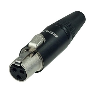 Conector Mini XLR Mama cu 3 Pini Rean RT3FC-B