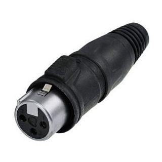 Conector XLR Rean RCX3F-Z-000-0