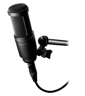 Microfon Condensator Audio-Technica AT2020 – Studio Cardioid XLR - Img 2
