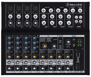 Mixer Audio Mackie Mix12FX cu Efecte 12 Canale