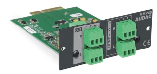 Modul media player & recorder Audac MMP40
