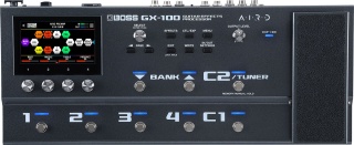 Procesor Chitară Electrică Boss GX-100 – AIRD Modeling, Touchscreen Color, 170+ Efecte