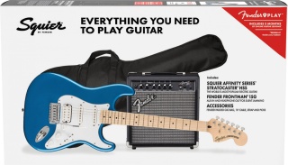 Set Chitară Electrică Squier Affinity Stratocaster HSS MN – Lake Placid Blue - Img 3