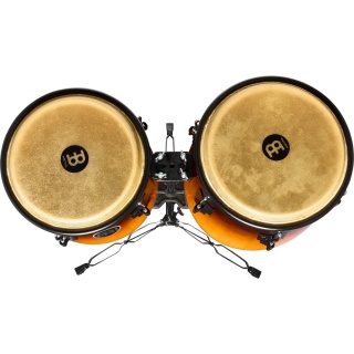 Set Congas Meinl HC812VSB Headliner® 11"+12" – Siam Oak, Membrane Buffalo, Vintage Sunburst, Stativ Dublu Tripod Inclus - Img 2