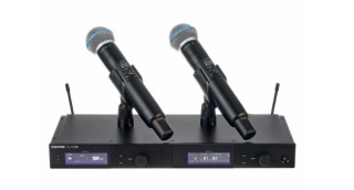 Sistem Wireless Digital Dual Shure SLXD24DE/B58 - 2 x Microfoane Beta 58A - Img 2