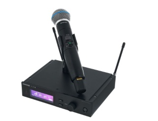 Sistem Wireless Digital Vocal Shure SLXD24E/BETA58 - Microfon Beta 58A