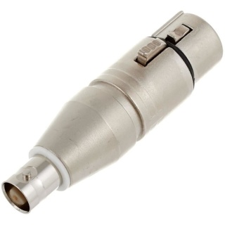 Adaptor XLR 3 Pini Mama - BNC Neutrik NA2FBNC - Img 1