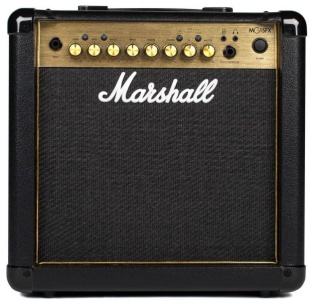 Amplificator Chitară Marshall MG15GFX – 15W, 8", 4 Canale, Efecte Digitale, Reverb