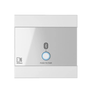 Audac Panou de perete universal - intrare receptor Bluetooth - 80 x 80 mm - NEGRU - Img 5