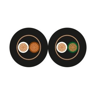 Cablu de semnal stereo balansat Sommer Cable SC-Peacock MKII DMX 2x0.22 mm² - Img 3