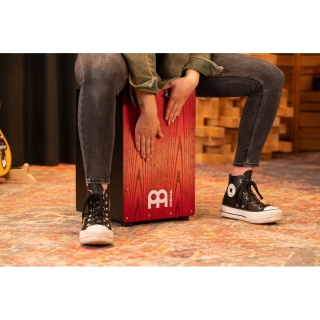 Cajon Meinl MCAJ100BK-TRF Headliner – Tango Red Fade - Img 9