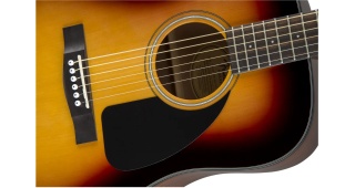 Chitară Acustică Fender CD-60 V3 Sunburst cu case - Img 4
