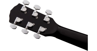 Chitară Acustică Fender CD-60S Dreadnought WN Black – Molid Masiv, Mahon, Tastieră Nuc - Img 7