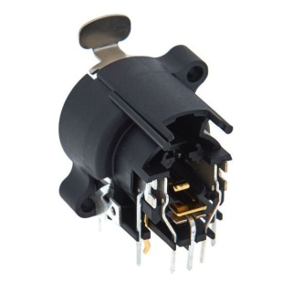 Conector Combo XLR 3 Poli Jack 6.3 mm 3 Poli Stereo De Panou Neutrik NCJ6FA-H - Img 4