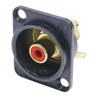 Conector RCA Mama de Panou Neutrik NF2D-B-2