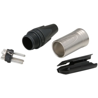 Conector XLR 3 pini Neutrik NC3MXX tată - Img 3