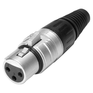 Conector XLR Mama cu 3 Pini Hicon HI-X3CF